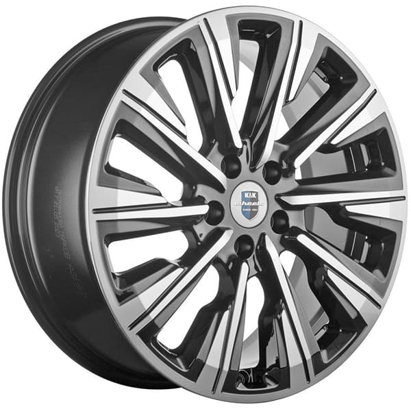 ДЛ 5*112 19*7.5 D57.1 ET40 К&К Галего Алмаз черный